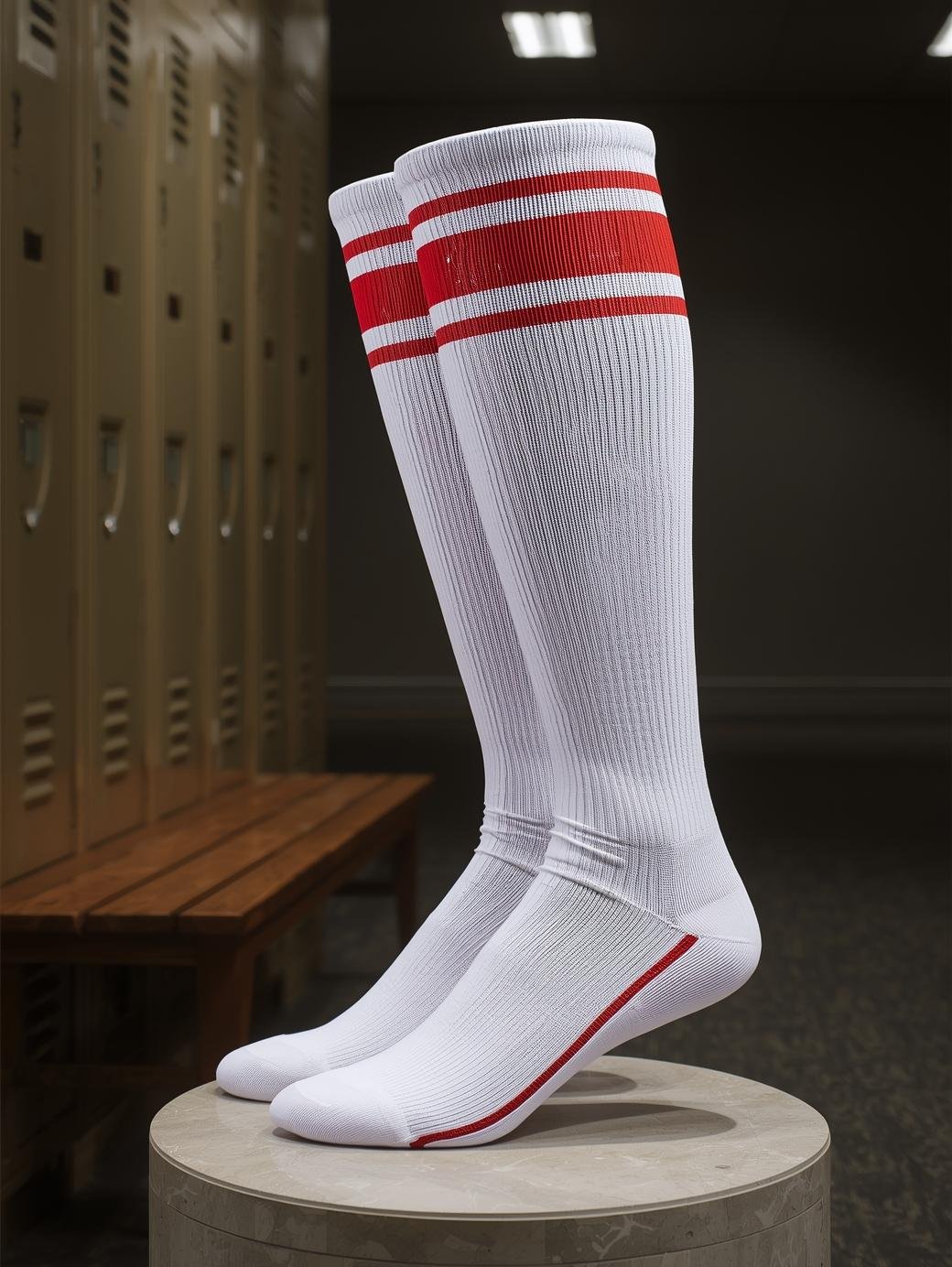 Knee-High Socks for Training – ZM Exports ZM Exports knee-high athletic socks for comfort and durability.